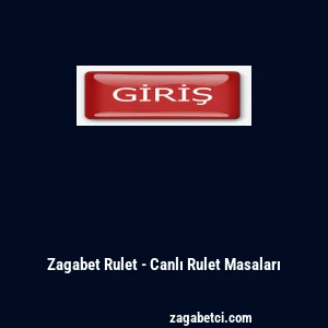 Zagabet Rulet - Canlı Rulet Masaları